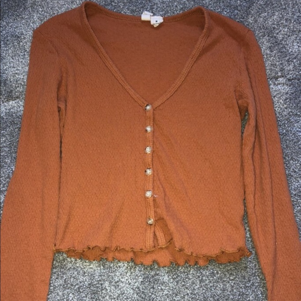 Cropped sweater